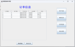 Java语言和SQLServer数据库设计的《外卖配送系统》 - 图片 2
